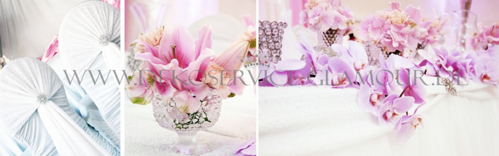 Rosa weiss deko hochzeit